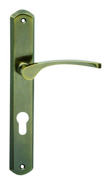 Kování interiérové LAURA klika/klika 90 mm vložka bronz česaný OFS (C LAU29VBC) - Kliky, okenní a dveřní kování, panty Kování dveřní Kování dveřní mezip. bronz, čni